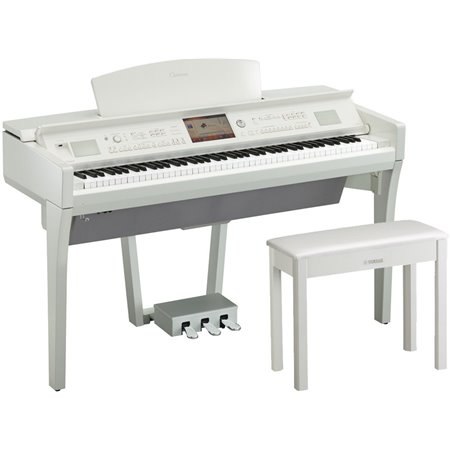 YAMAHA Clavinova CVP-709PWH Цифровое пианино